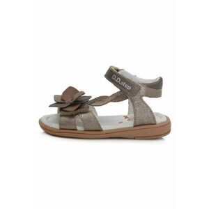 Sandale din Piele Fete - Model Floare - cu Scai - K03-971B imagine