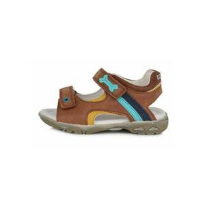Sandale din Piele Baieti - Bone - Talpa Flexibila - AC290-833B imagine