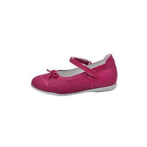 Balerini cu model si fundita - flexibili - 607 - Fucsia imagine