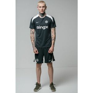 Tricou cu Dri Fit si decolteu la baza gatului pentru fotbal imagine