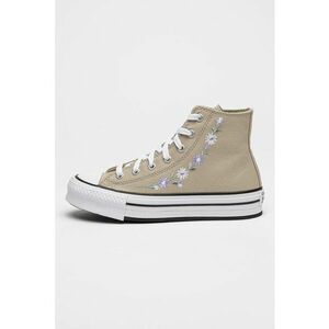 Pantofi sport cu broderie florala All Star Lift imagine