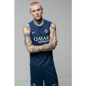 Top cu Dri Fit si imprimeu logo pentru fotbal imagine