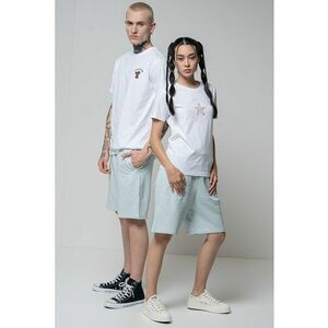Pantaloni sport scurti unisex din amestec de bumbac imagine