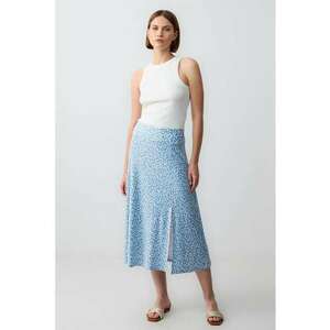 Fusta midi cu slit lateral imagine