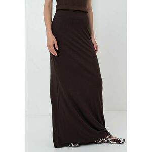 Fusta maxi cu model uni si talie inalta imagine