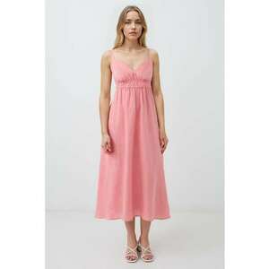 Rochie evazata de in cu decolteu in V imagine