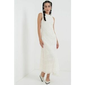 Rochie midi cu dantela crosetata imagine