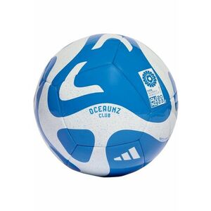 Minge fotbal Adidas OCEAUNZ CLUB - marime 5 - albastru/alb imagine