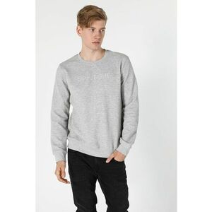 Bluza sport texturata cu text brodat imagine