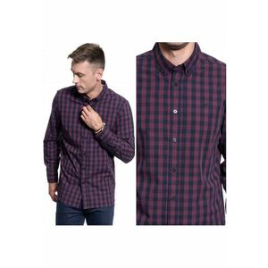 Camasa Barbati - Clemens Small Check - Croi: Regular Fit - Inchidere: Nasturi - Compozitie Material: 100% Bumbac - Model Dominant: Carouri - Multicolor imagine