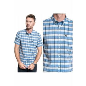 Camasa Barbati - Button Down Ss - Croi: Regular Fit - Inchidere: Nasturi - Compozitie Material: 100% Bumbac - Numar De Buzunare: 1 - Multicolor - 1 imagine