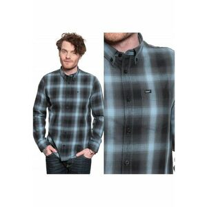 Camasa Barbati - Button Down - Croi: Regular Fit - Inchidere: Nasturi - Compozitie Material: 100% Bumbac - Numar Buzunare: 1 - Gri - 1 Buc imagine