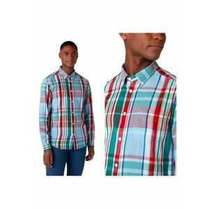 Camasa Barbati - Ls 1Pkt Bdown Shirt - Croi: Regular Fit - Inchidere: Nasturi - Compozitie Material: 100% Bumbac - Model Dominant: Carouri - Multicolor imagine