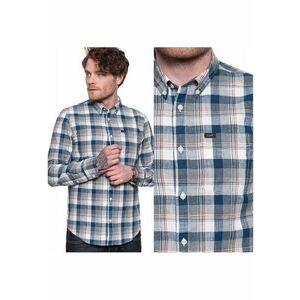 Camasa Barbati - Button Down - Croi: Regular Fit - Inchidere: Nasturi - Compozitie Material: 100% Bumbac - Model Dominant: Carouri - Multicolor imagine