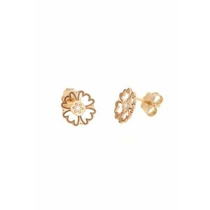 Cercei cu diamant Faith Flower imagine