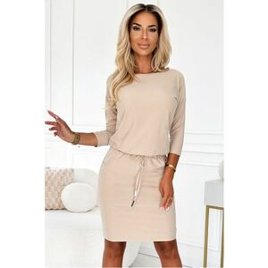 Rochie sport cu snur - XL - Bej imagine