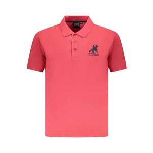 U.S. Grand POLO Tricou polo barbati cu logo brodat - din bumbac - Regular fit imagine