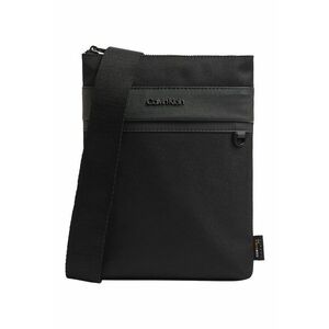 Geanta crossbody cu logo metalic imagine