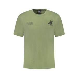U.S. Grand POLO Tricou barbati din bumbac cu logo la baza gatului imagine