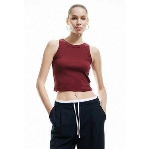 Top crop cu aspect striat imagine