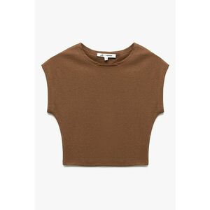 Top crop din amestec de modal imagine