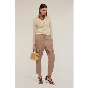 Pantaloni cargo din amestec de in imagine