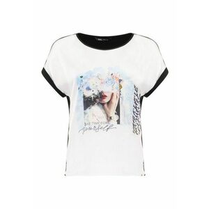 Tricou cu imprimeu foto - Negru imagine