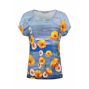 Tricou cu imprimeu floral imagine