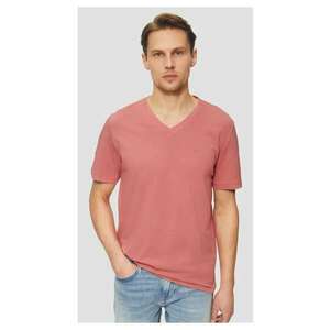 Tricou barbati cu anchior - Regular fit - din bumbac - Roz prafuit - imagine