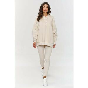 Set de hanorac oversize - top si colanti - 3 piese - imagine