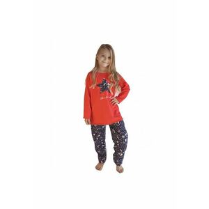 Pijama fetite din bumbac Christmas PCI02 - imagine