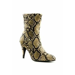 Botine cu aspect de piele de sarpe imagine