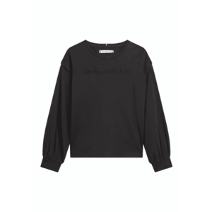 Bluza lejera cu logo brodat - imagine