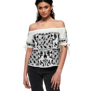 Bluza cu decolteu pe umeri - imagine