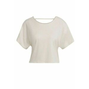 Tricou sport dama Poliester/Elastan - cu cusaturi plate - alb imagine