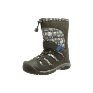 Cizme cu insertii de piele nabuc Winterport Neo - imagine