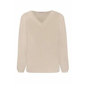 Bluza din chiffon cu decolteu in V imagine