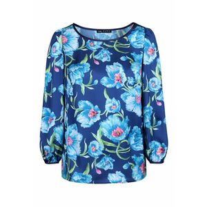 Bluza lejera cu imprimeu floral imagine