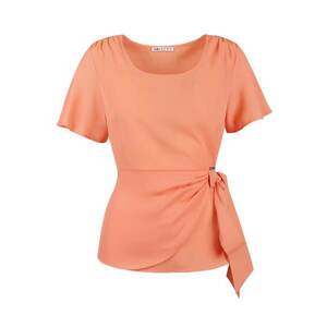 Bluza cu panglici decorative in talie imagine