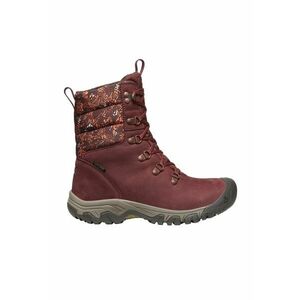 Ghete impermeabile din piele cu insertii textile Greta imagine