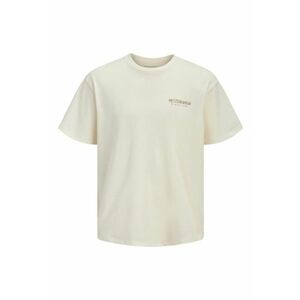 Tricou JACK &JONES Beach Club SS25 Bej imagine