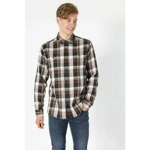 Camasa Cu Maneca Lunga De Barbati Alb Regular Fit CL1055954 8682240951278 imagine