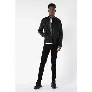 Jacheta De Barbati Negru Slim Fit CL1050095 8683197062543 imagine