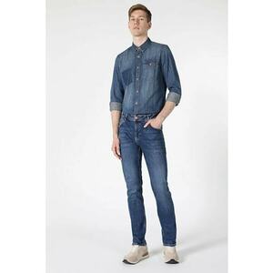 Pantaloni De Barbati Albastru Straight Fit 044 Karl Cl1057864 imagine