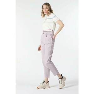 Pantaloni De Dama Mov Baggy Fit Cl1057304 8683197072269 imagine