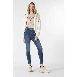 Pantaloni De Dama Albastru Super Slim Fit 760 Diana Cl1058540 imagine