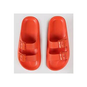 Papuci Plaja De Dama Portocaliu Modern Fit CL1064274 8683197691095 imagine