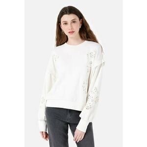 Hanorac / Bluza De Dama Alb Regular Fit Cl1067316 8684112033143 imagine