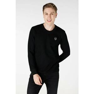 Tricou Cu Maneca Lunga De Barbati Negru Regular Fit Cl1065597 8683197791184 imagine