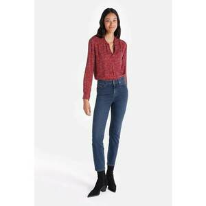 Pantaloni De Dama Albastru Slim Fit 703 Carla Cl1065301 8683197824493 imagine